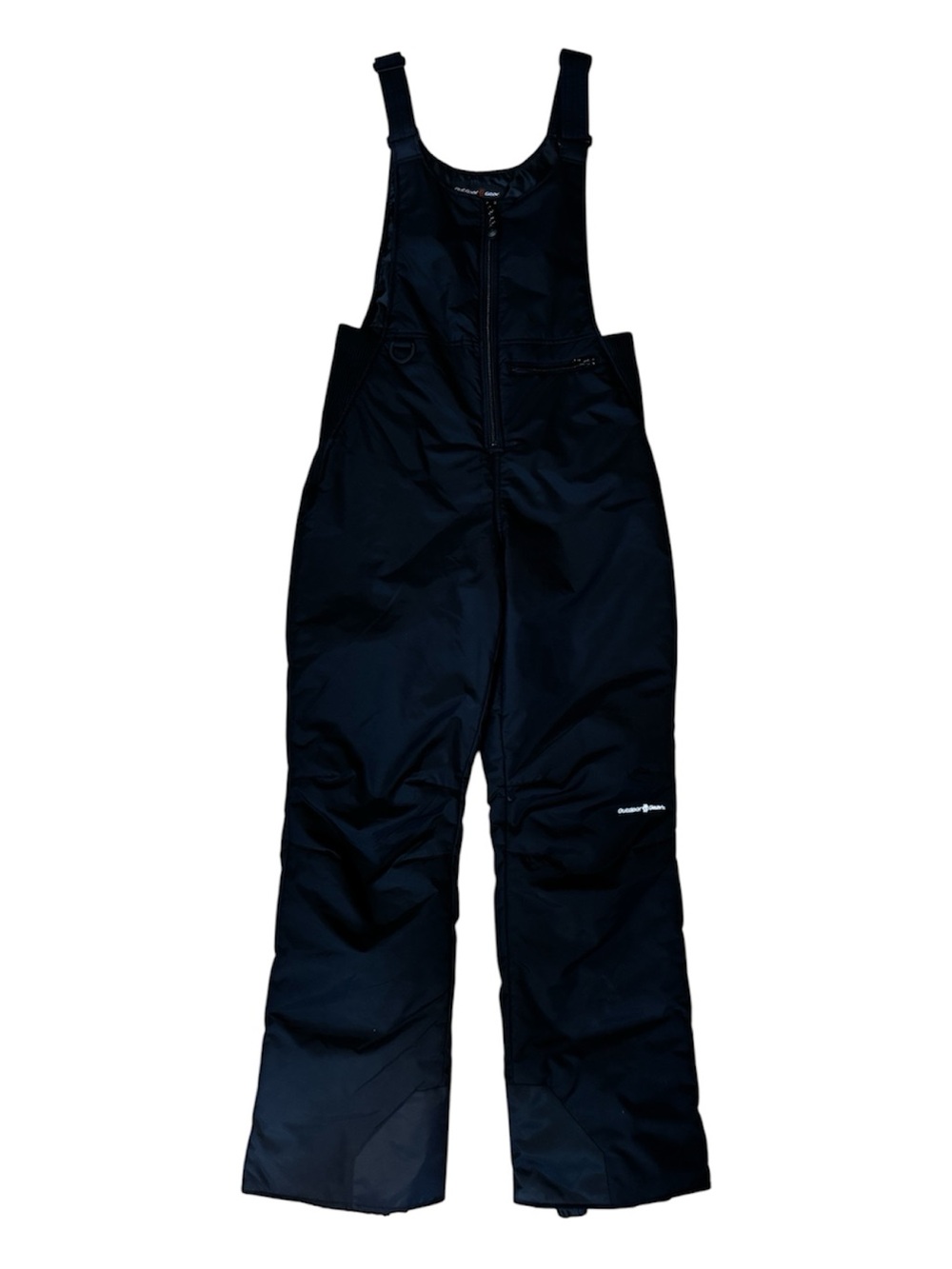 Women’s Black Insulated Bib Jumpsuit — Outdoor Winter Shell